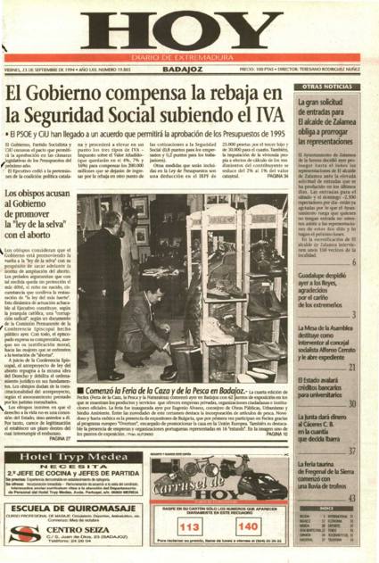 Tal día como HOY 23 de septiembre | Cumpleaños de HOY - Blogs hoy.es