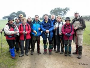 Senderistas del Club del Caminante de Badajoz. / PACO CARRERES