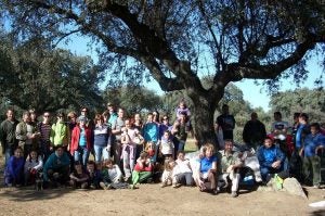 Jornadas de limpieza en la dehesa de Montehermoso