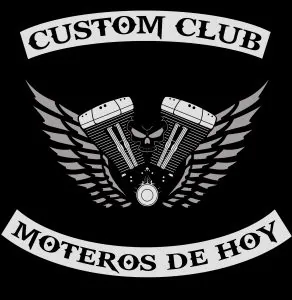 Logo Custom Club Moteros de Hoy _