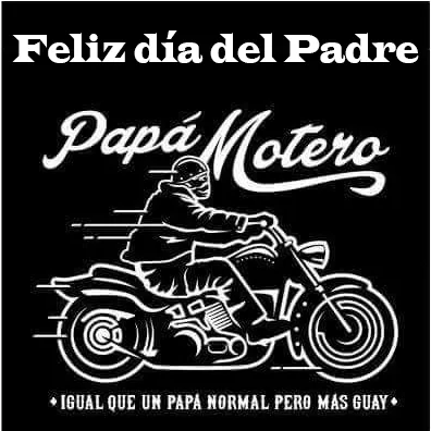 Actualizar 46+ imagen feliz dia del padre en moto