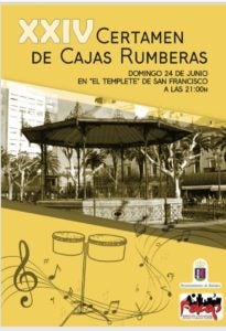 Cartel Concurso de Cajas Rumberas