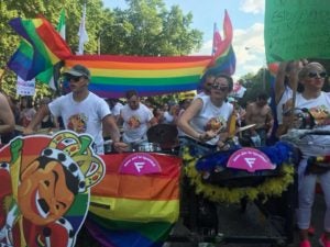 La Asociación Achikitú en las fiestas del Orgullo en Madrid. FOTO: Asociación Achikitú