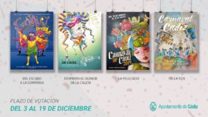 Carteles finalistas Carnaval de Cádiz 2019